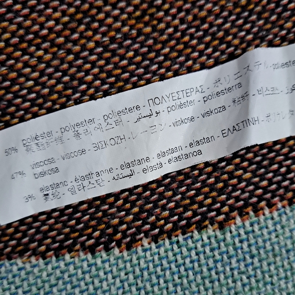 🌈ZARA GINGHAM PUFF SLEEVE TOP-L - Picture 4 of 5